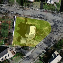 60 Gralynn Rd, Newton MA  02459-1341 aerial view
