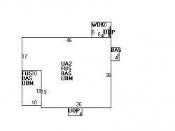 47 Lewis St, Newton MA 02458-1824 floor plan