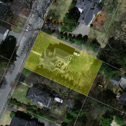 20 Vista Ave, Newton MA 02466-2811 aerial view