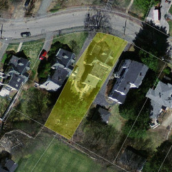 46 Central St, Newton MA 02466-2409 aerial view