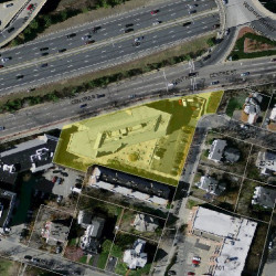 400 Centre St, Newton MA 02458-2094 aerial view