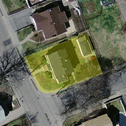 24 Bridge St, Newton MA 02458-1125 aerial view