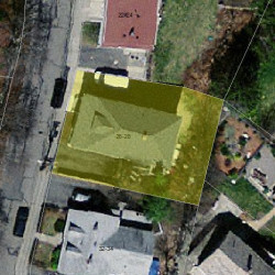 26 Mechanic St, Newton MA 02464-1414 aerial view