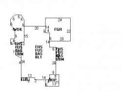 1 Billings Park, Newton MA 02458-2013 floor plan