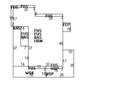214 Beacon St, Newton MA 02459 floor plan