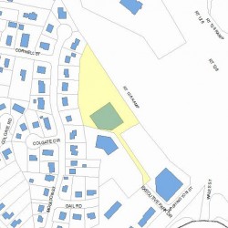 2223 Washington St, Newton MA 02462-1417 plot plan