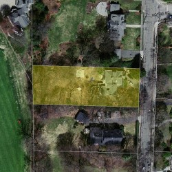 74 Windsor Rd, Newton MA 02468-1505 aerial view