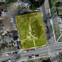 111 Lincoln St, Newton MA 02461-1529 aerial view