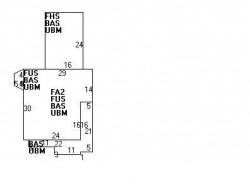 105 Central Ave, Newton MA 02460-1711 floor plan