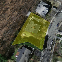 9 Beverly Rd, Newton MA 02461-1112 aerial view