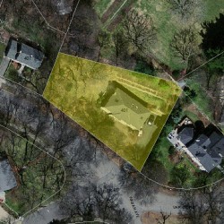 401 Waban Ave, Newton MA 02468-1333 aerial view