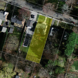 26 Brackett Rd, Newton MA  02458-2612 aerial view