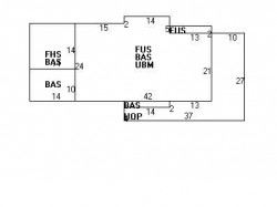 192 Pine Ridge Rd, Newton MA  02468-1511 floor plan