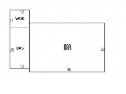 89 Bemis St, Newton MA  02460-1155 floor plan