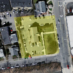25 Chestnut St, Newton MA 02465-2515 aerial view