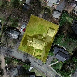 19 Nehoiden Rd, Newton MA 02468-1923 aerial view