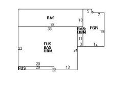 37 Grayson Ln, Newton MA 02462-1020 floor plan