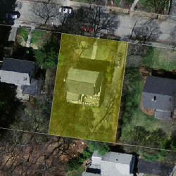 18 Fredana Rd, Newton MA 02468-1104 aerial view