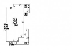 221 Walnut St, Newton MA 02460-1609 floor plan
