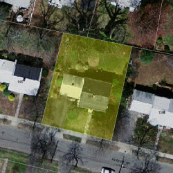 141 Fairway Dr, Newton MA 02465-1714 aerial view