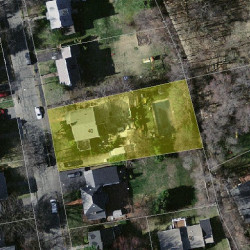 40 Olde Field Rd, Newton MA 02459-2733 aerial view