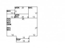 54 Montvale Rd, Newton MA 02459-1360 floor plan