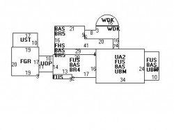 17 Plainfield St, Newton MA  02468-1608 floor plan