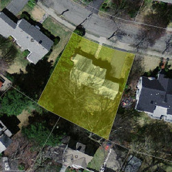 76 Miller Rd, Newton MA  02459-2436 aerial view