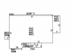 104 Crofton Rd, Newton MA 02468-2115 floor plan