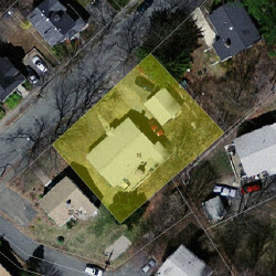 16 Fuller Ter, Newton MA 02465-1211 aerial view