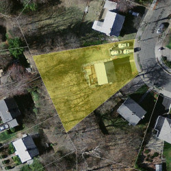 19 Maplewood Ave, Newton MA 02459-2527 aerial view