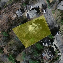 57 Hyde St, Newton MA 02461-1203 aerial view