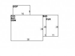 57 Oakland Ave, Newton MA  02466-1704 floor plan