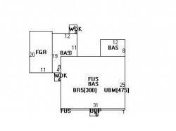 19 Churchill St, Newton MA 02460-1406 floor plan