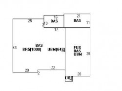 87 Gray Cliff Rd, Newton MA  02459-2074 floor plan