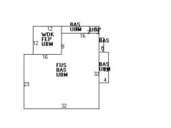 133 Woodcliff Rd, Newton MA 02461-1824 floor plan