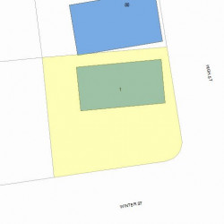1 Winter St, Newton MA  02464-1111 plot plan