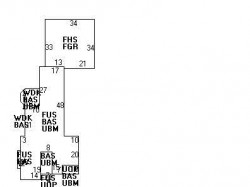 73 Cornell St, Newton MA 02462-1320 floor plan