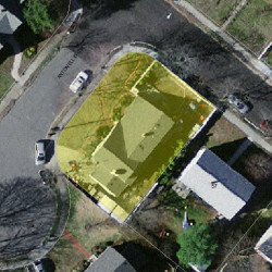 4 Antonellis Cir, Newton MA  02459-3724 aerial view