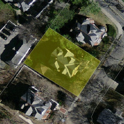 44 Billings Park, Newton MA 02458-2013 aerial view