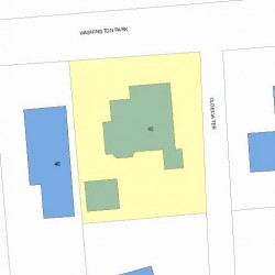 40 Washington Park, Newton MA 02460-1921 plot plan