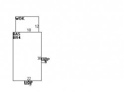 191 Christina St, Newton MA  02461-1915 floor plan