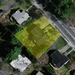 975 Dedham St, Newton MA 02459-3419 aerial view