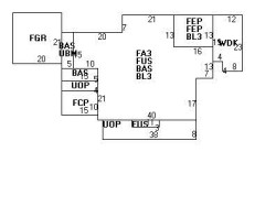 389 Central St, Newton MA 02466-2232 floor plan
