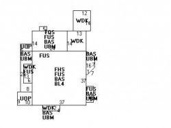 65 Bellevue St, Newton MA 02458-1918 floor plan