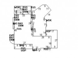 41 Berkeley St, Newton MA  02465-2401 floor plan