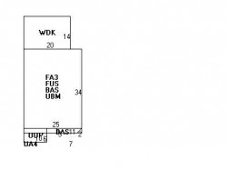 27 Indiana Ter, Newton MA  02464-1314 floor plan