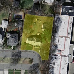 86 Prescott St, Newton MA 02460-1719 aerial view