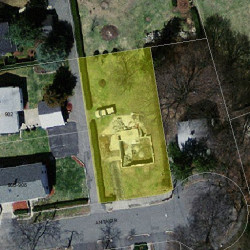 12 Anita Cir, Newton MA 02468-2303 aerial view