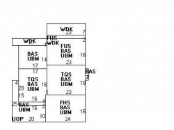 109 Brackett Rd, Newton MA  02458-2613 floor plan